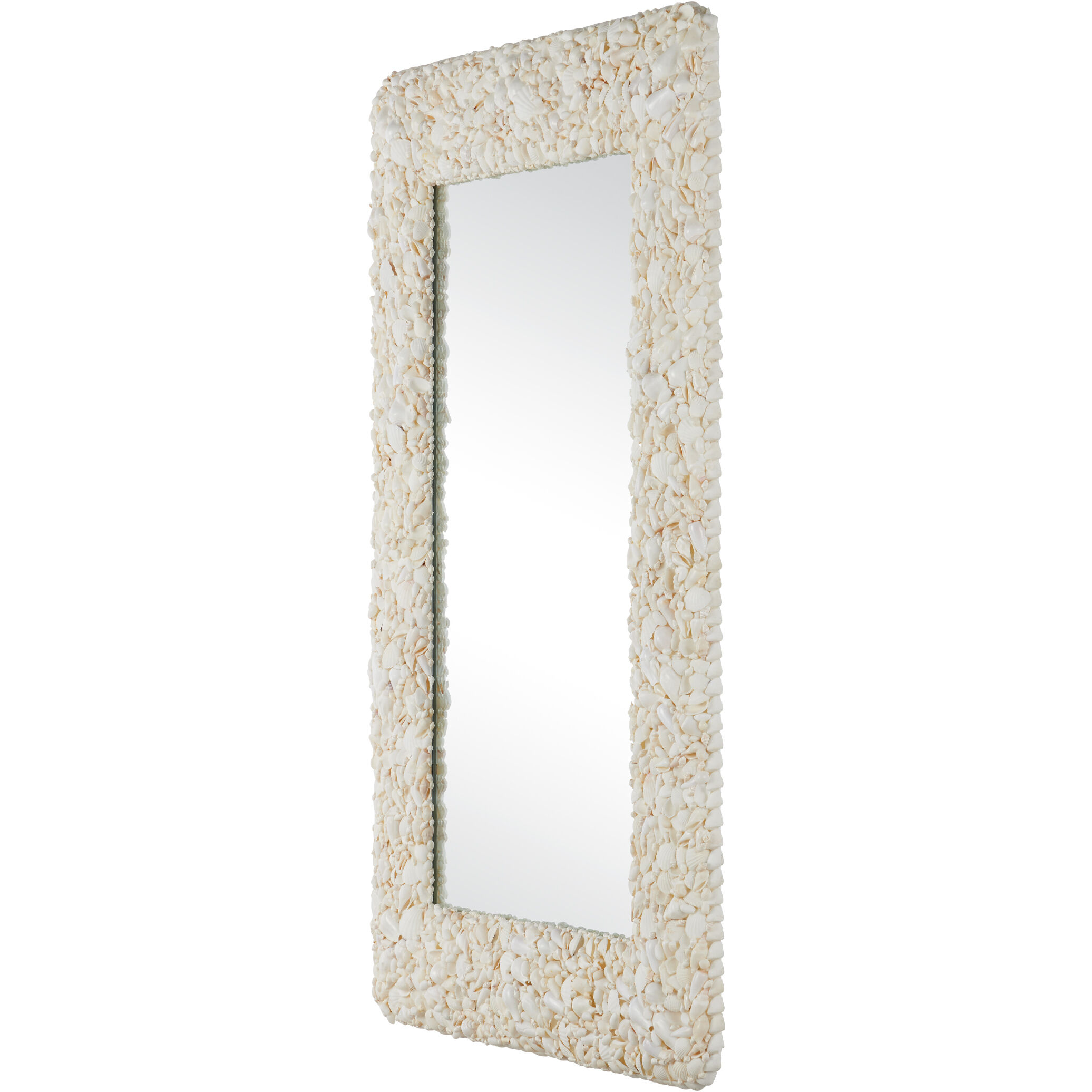 Turbinella 48.25 X 32.5 inch Natural Mirror