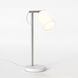 Carlton 17.72 inch Matte White Interior Table Light Portable Light