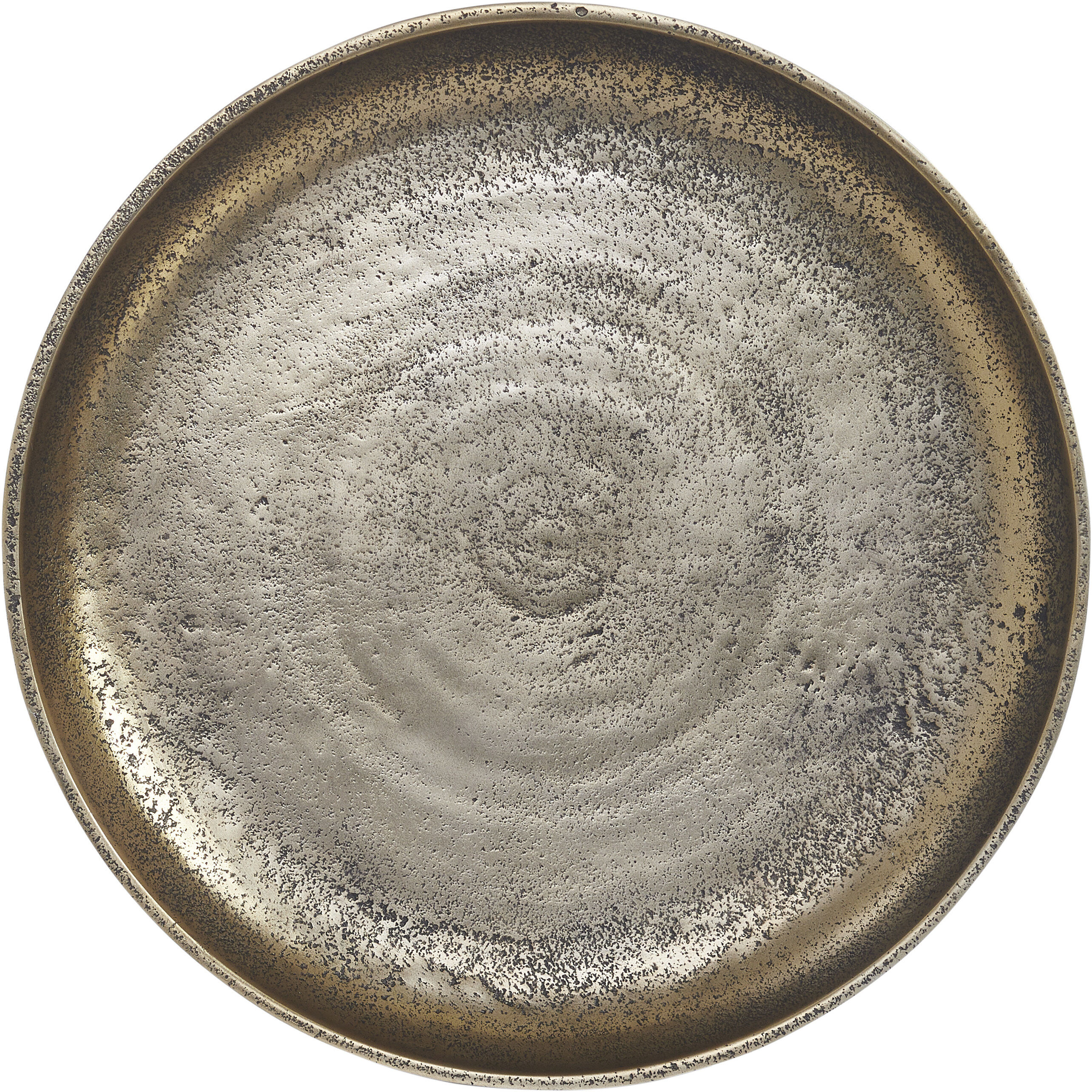 Kaleido Antique Brass Tray