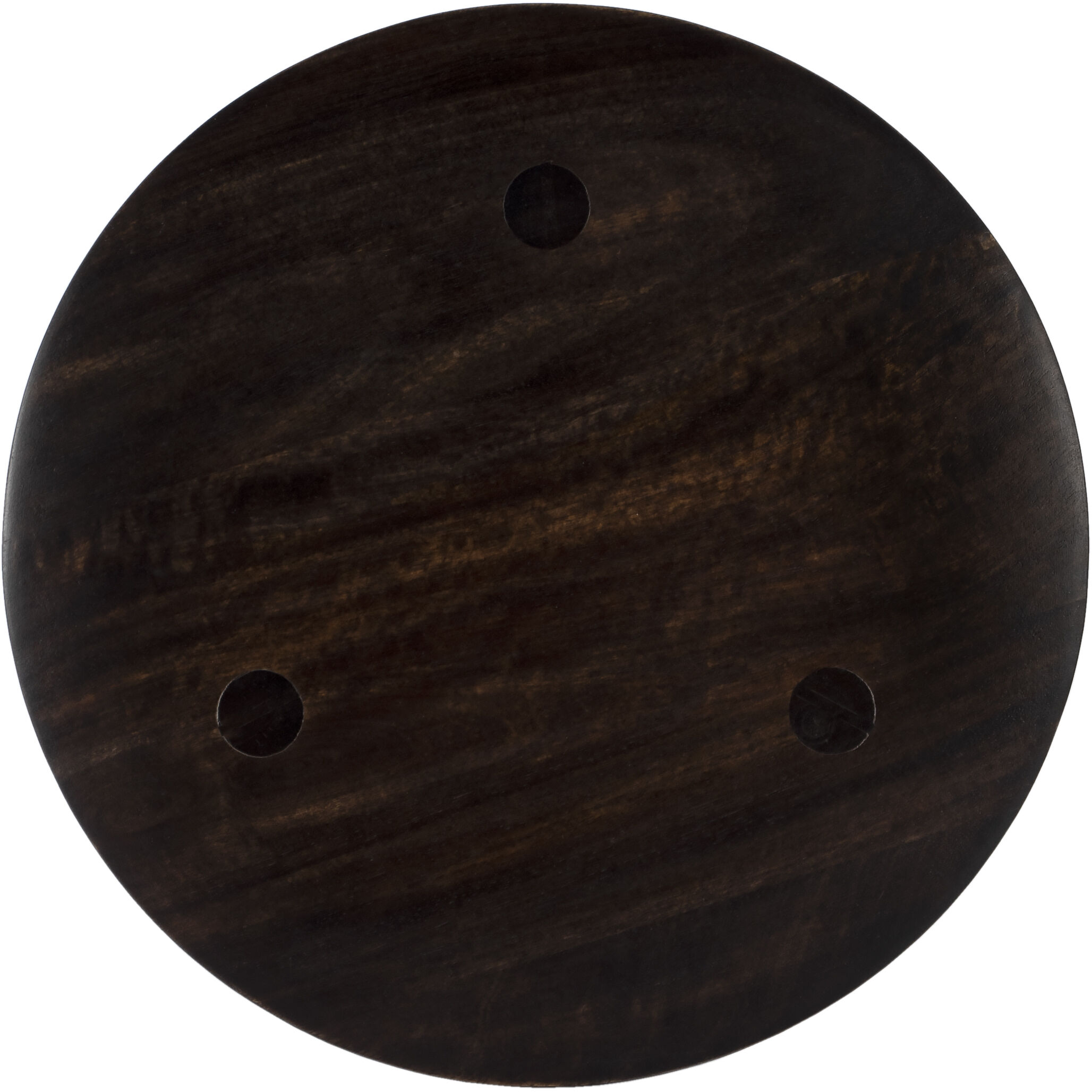 Fluornoy Wood Side Table in Dark Brown