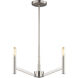 Vector 3 Light 18.00 inch Chandelier