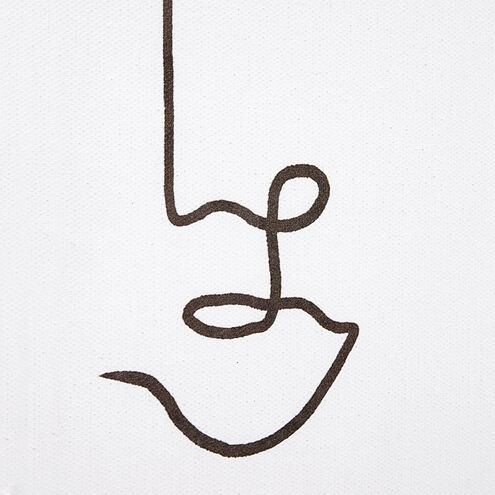 Priyanka White/Multiple Wall Art, 7 Piece