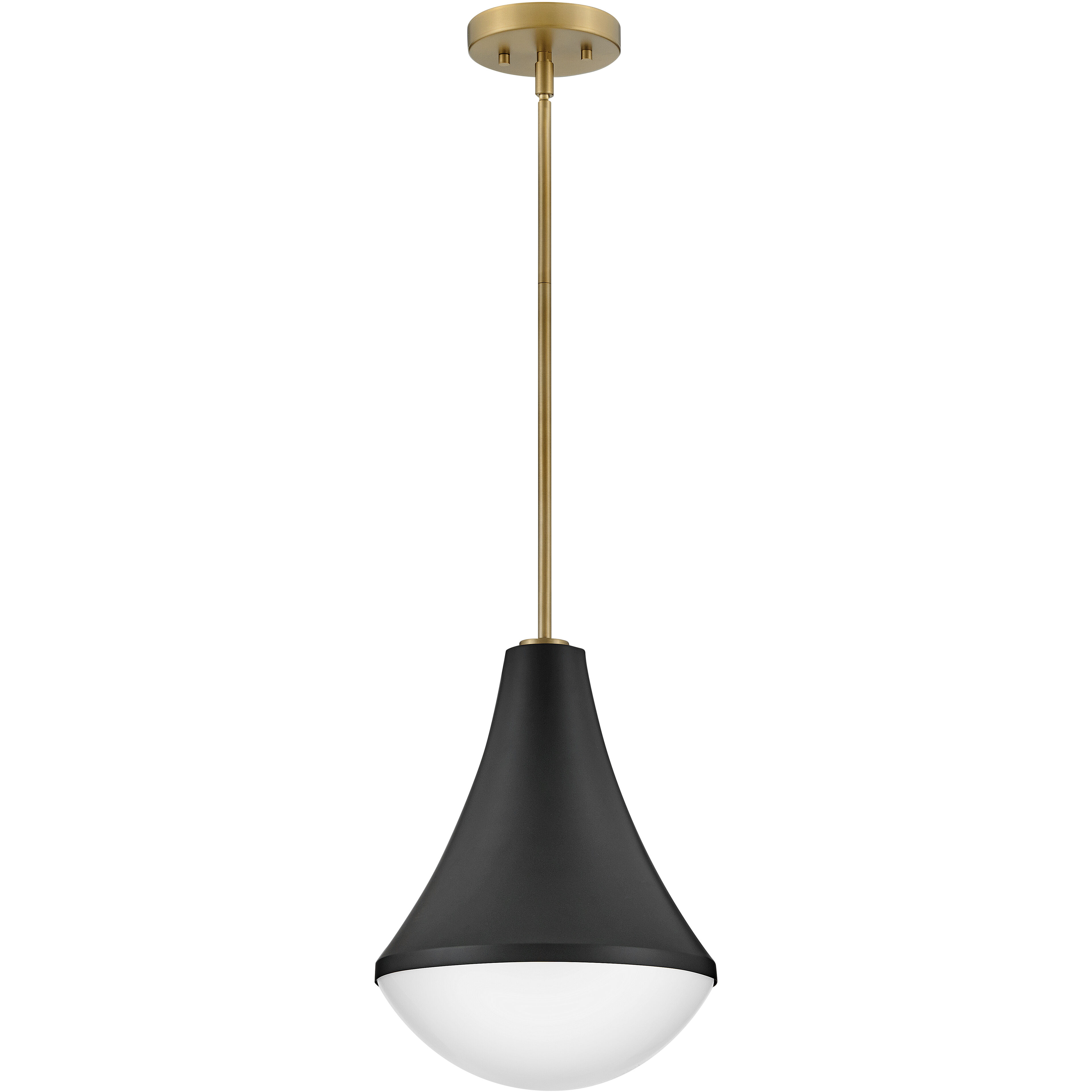 Haddie LED 11 inch Black Pendant Ceiling Light