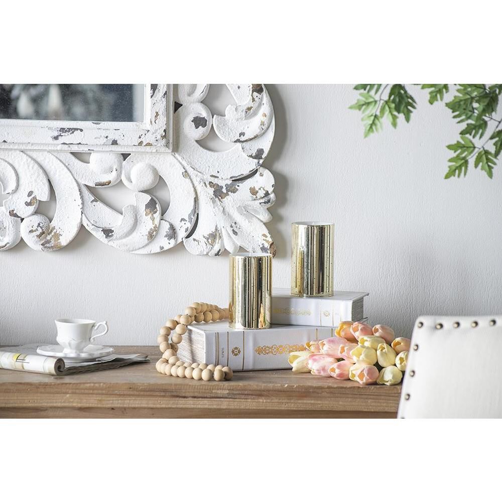 Speckled 5 X 3 inch LED Candle