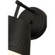 Maddox 1 Light 8 inch Matte Black Wall Sconce Wall Light