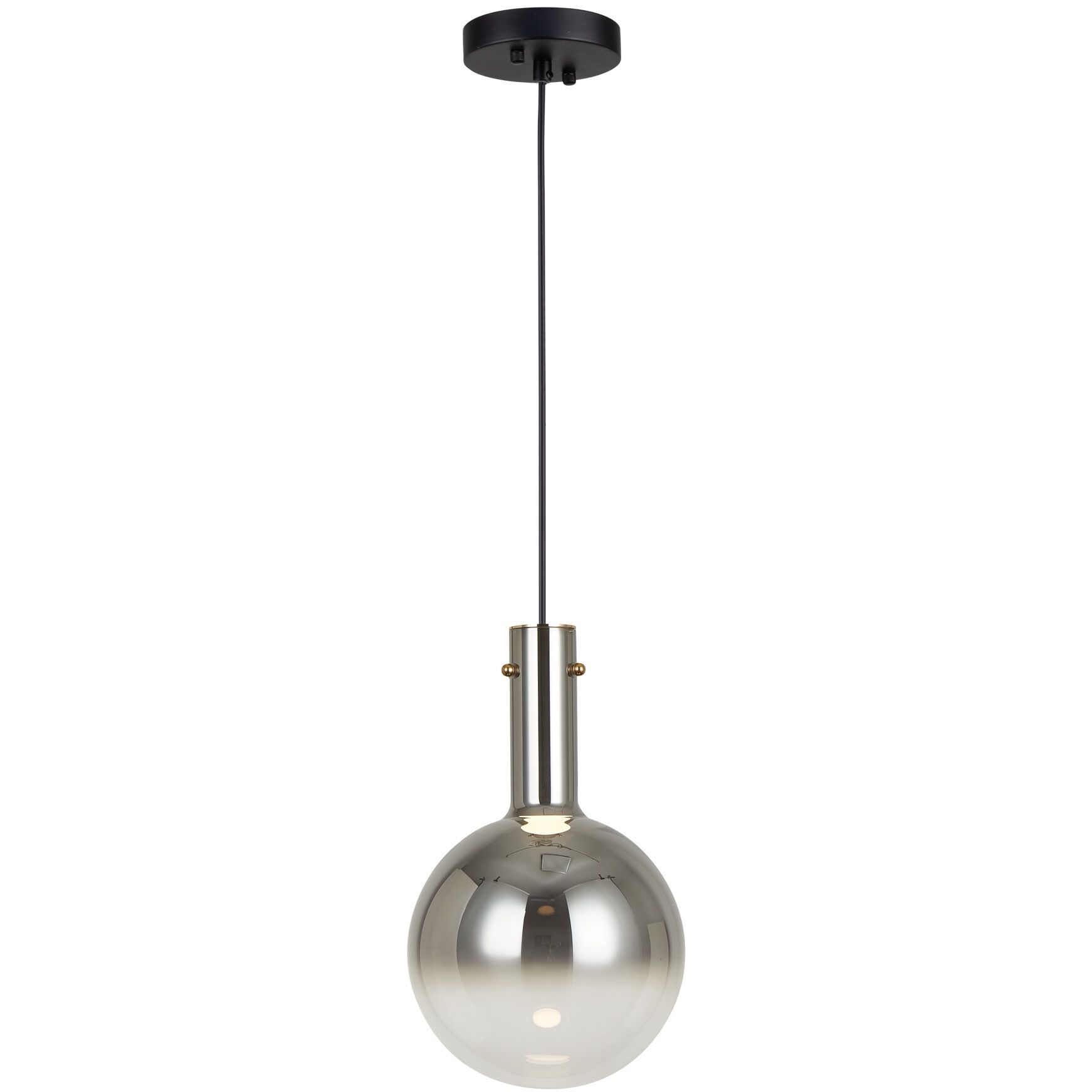 Alexis LED 8 inch Chrome Pendant Ceiling Light