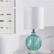 Signature 20 inch 60.00 watt Cerulean Table Lamp Portable Light