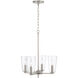 Portman 4 Light 17.5 inch Brushed Nickel Pendant Ceiling Light