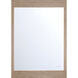 Mogano 42 X 30 inch White Oak LED Mirror