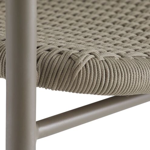 Feller Fossil and Gray Outdoor Dining Chair