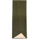 Ambiance LED 6.25 inch Matte Green ADA Wall Sconce Wall Light