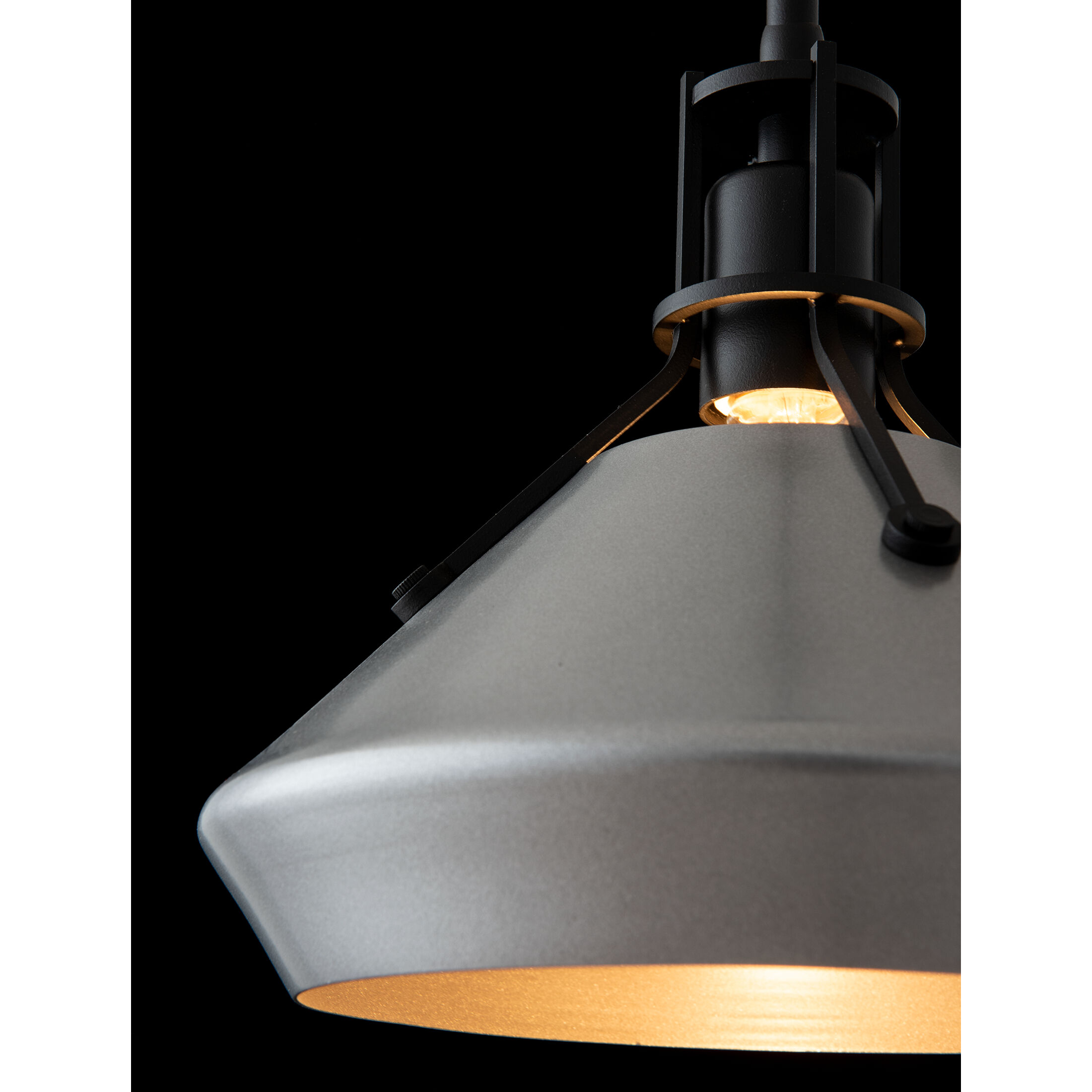 Henry 1 Light 10 inch Black and Vintage Platinum Pendant Ceiling Light in Black/Vintage Platinum