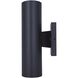 Owynn 2 Light 13.13 inch Black Outdoor Wall Lantern