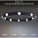 Beyond Kollard LED 36 inch Black Pendant Ceiling Light