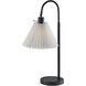 Thalia 25 inch 60.00 watt Black Table Lamp Portable Light, Simplee Adesso
