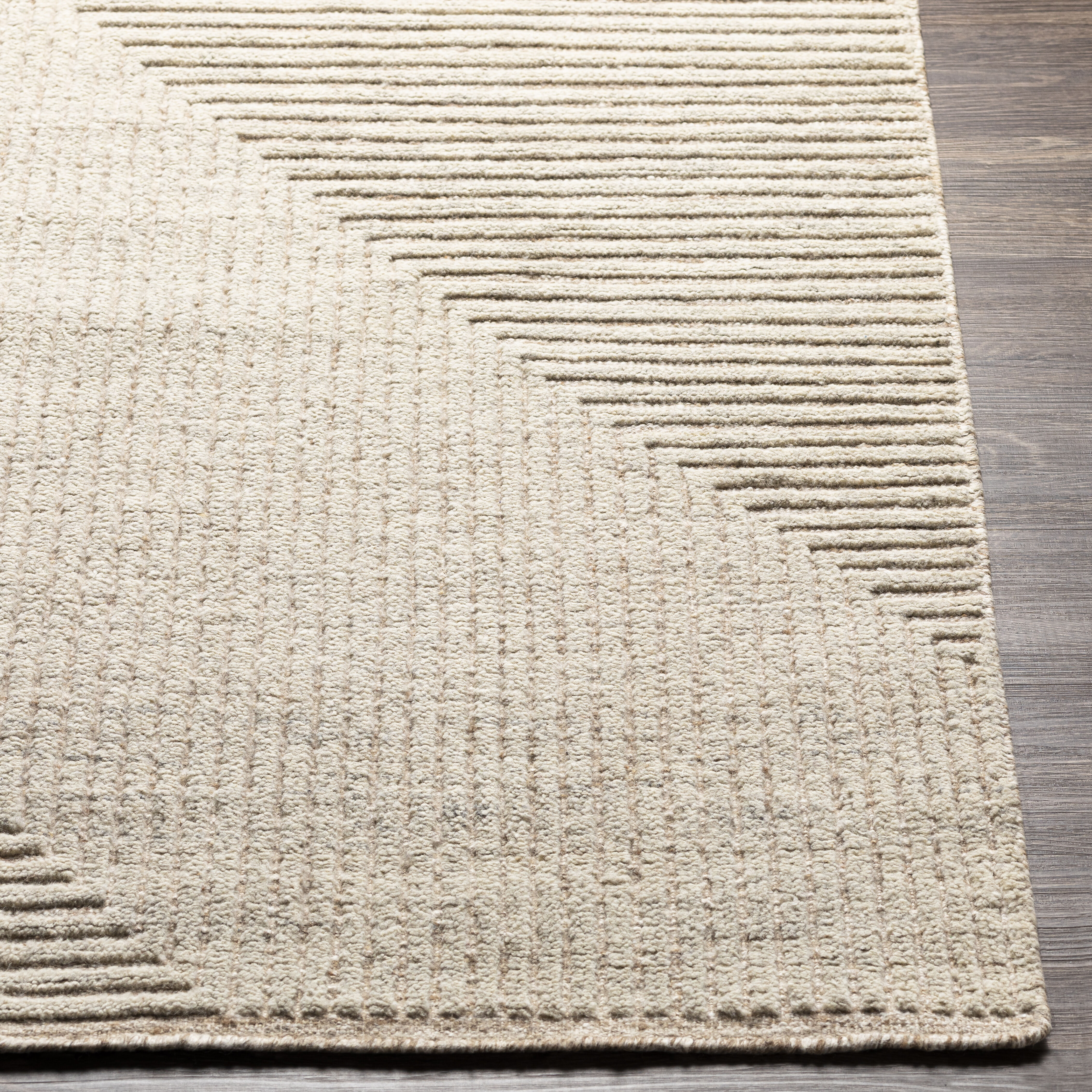 Tunus 180 X 144 inch Light Gray Rug in 12 x 15, Rectangle