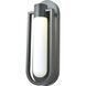 Siren LED 15.5 inch Matte Black Outdoor Wall Light