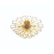 Dendelio 9 Light 22.5 inch Gold Chandelier Ceiling Light