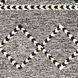 Zanafi Tassels 90 X 60 inch Black Rug in 5 x 8, Rectangle