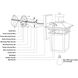 Ridge Textured Black Outdoor Motion Sensor