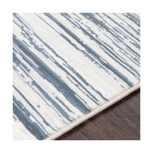 Contempo 91 X 63 inch Denim/Charcoal/Light Gray/White Rugs, Rectangle