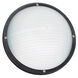 Bayside 1 Light 5 inch Black Outdoor Wall Or Ceiling Flush Mount