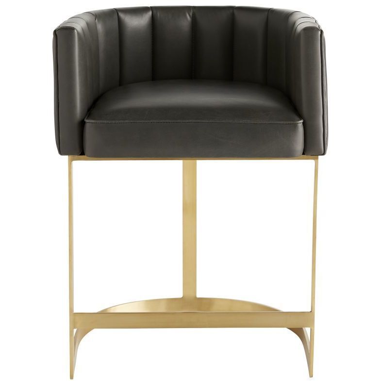 Tatum 28 inch Dim Gray Counter Stool