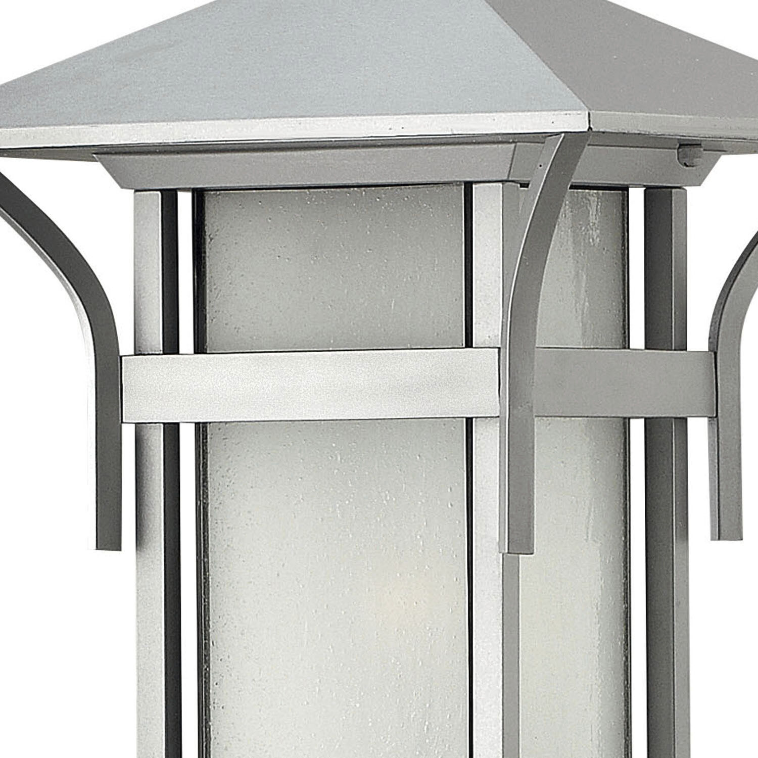Estate Series Harbor 1 Light 19.5 inch Titanium Outdoor Post Mount Lantern