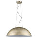 Layla 1 Light 22 inch Washed Gold Pendant Ceiling Light