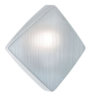3110 Series 1 Light 11 inch White Outdoor Sconce, Costaluz