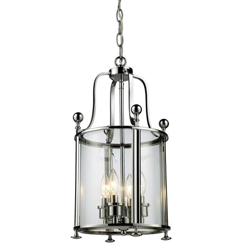 Wyndham 4 Light 11.5 inch Chrome Chandelier Ceiling Light