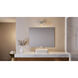 Brenthouse 2 Light 13.5 inch Brushed Nickel Bath Light Wall Light, Medium