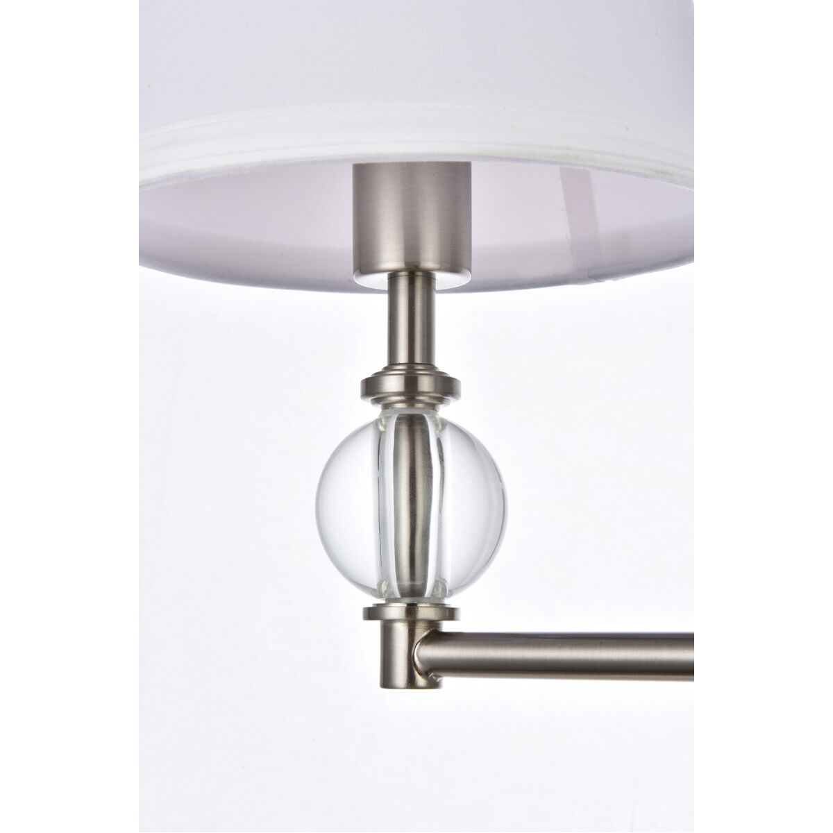 Bethany 2 Light 17 inch Stain Nickel Bath Sconce Wall Light