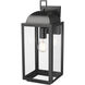 Beaufort 1 Light 17.75 inch Powder Coated Black Outdoor Wall Sconce