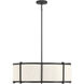 Marlbeck 4 Light 26 inch Matte Black Indoor Pendant Ceiling Light