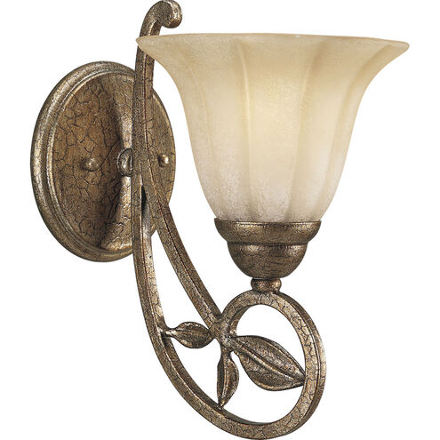 Le Jardin 1 Light 7 inch Biscay Crackle Wall Bracket Wall Light