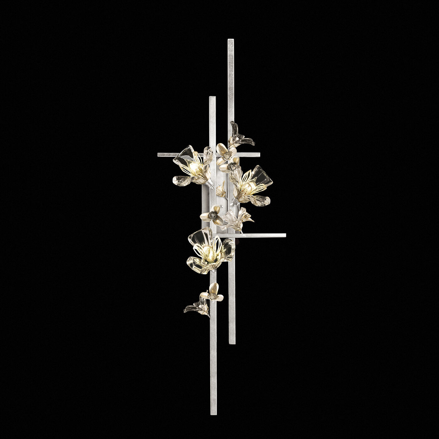 Azu Sconce Wall Light in Silver