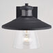 Westport Textured Black Outdoor Motion Sensor