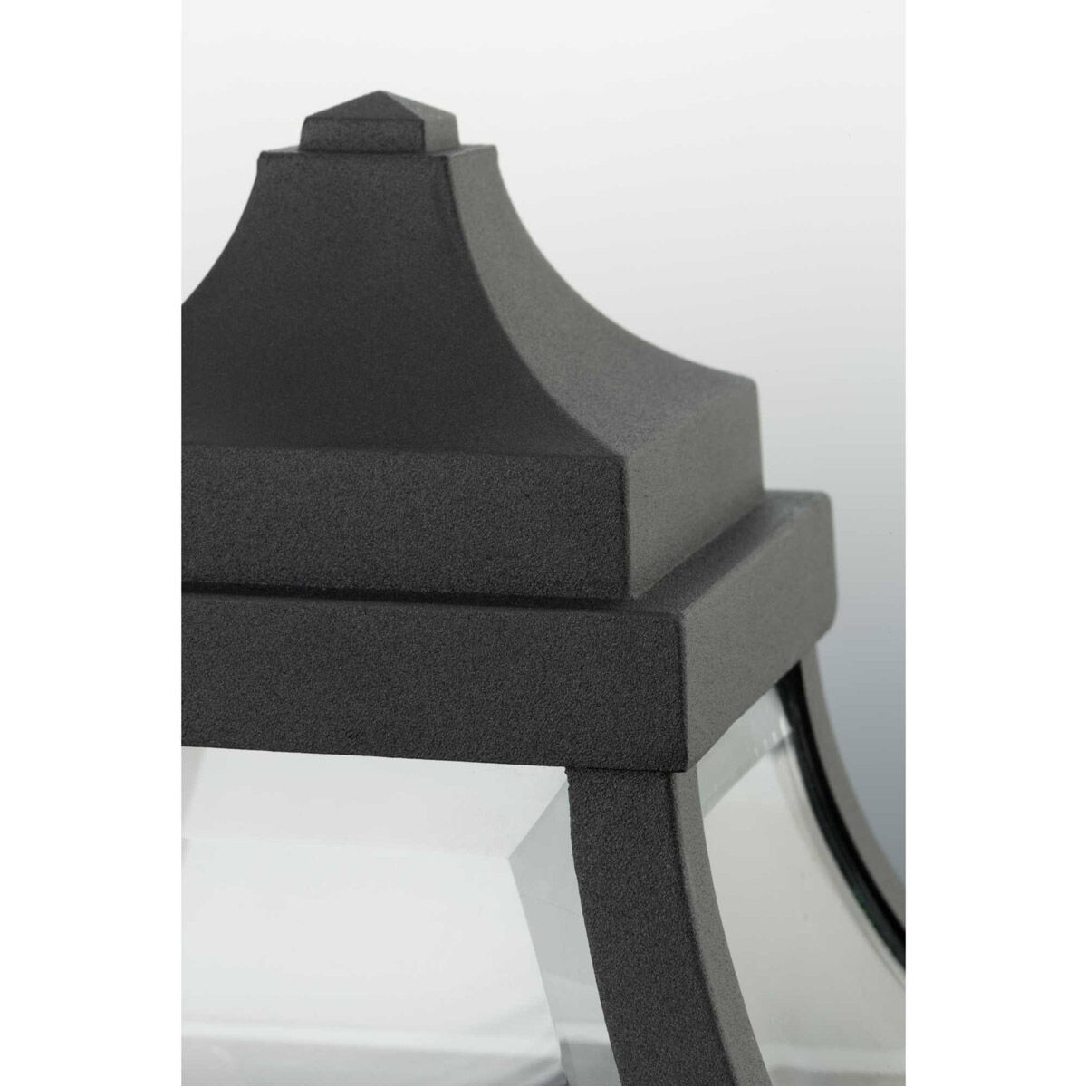 Endorse LED LED 15 inch Textured Black Outdoor Wall Lantern, Medium, Progress LED