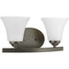 Adorn 2 Light 13.25 inch Antique Bronze Bath Vanity Wall Light
