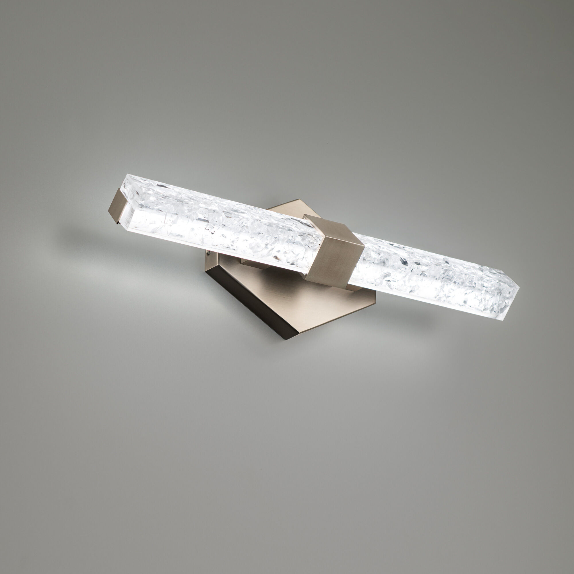 Modern Forms WS 46118 BN Regal LED 18 inch Brushed Nickel Bath Vanity Wall Light in 18in