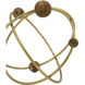 Anita Brown and Gold Decorative Ball