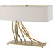 Brindille 16.5 inch 60 watt Modern Brass Table Lamp Portable Light in Natural Anna