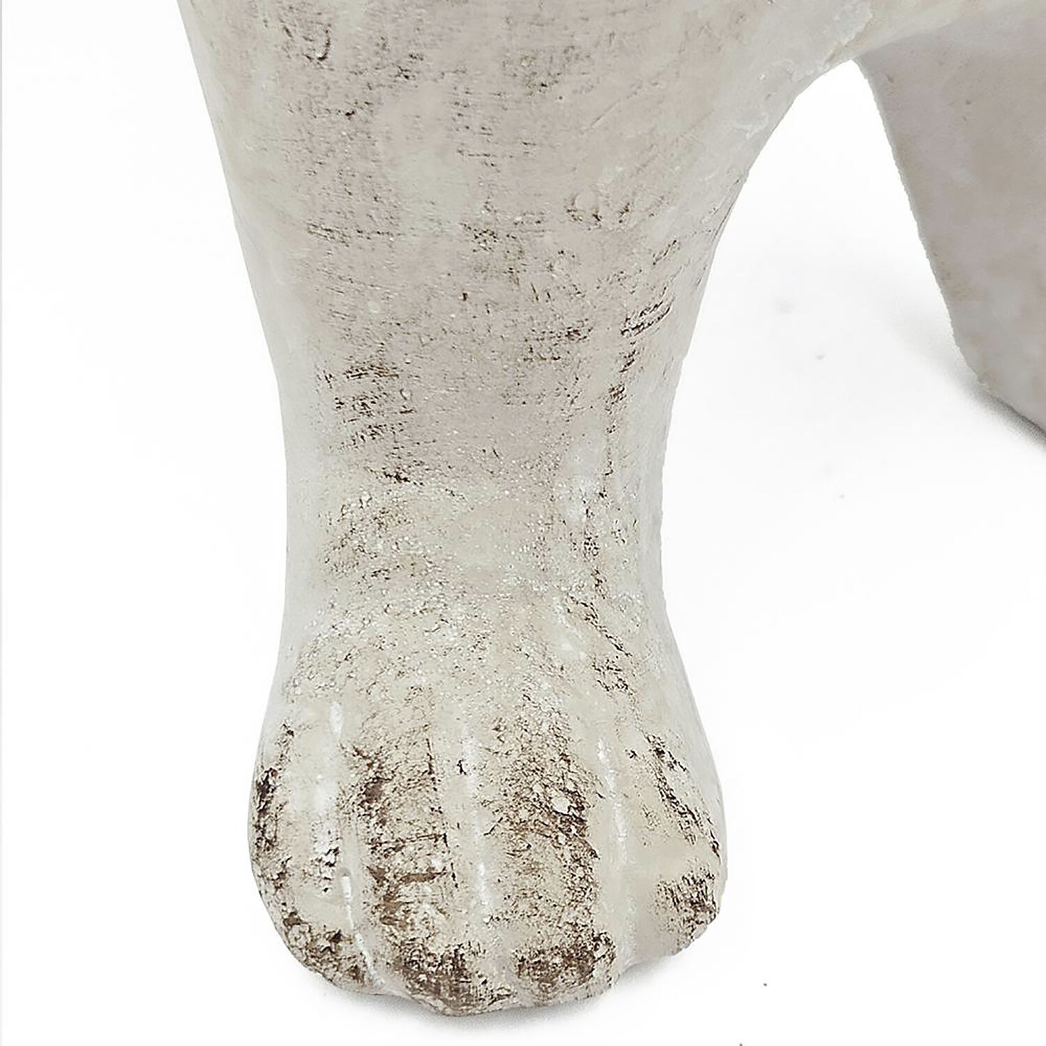 Standing Bulldog Beige Figurine