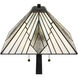 Duvane 23.5 inch 75 watt Matte Black Table Lamp Portable Light