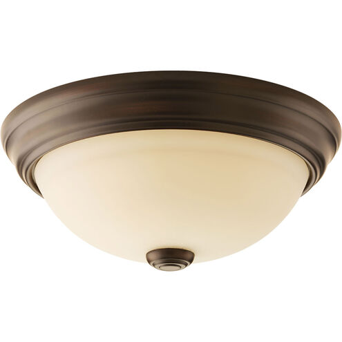 Spirit 1 Light 11 inch Antique Bronze Flush Mount Ceiling Light