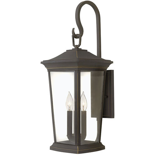 Bromley Outdoor Wall Mount Lantern in Oil Rubbed Bronze, Non-LED, Medium