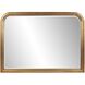 French Philippe 48 X 34 inch Antique Gold Leaf Mantel Mirror