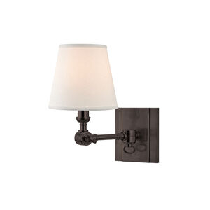 Hillsdale 1 Light 6 inch Old Bronze Wall Sconce Wall Light