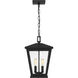 Joffrey 2 Light 11 inch Matte Black Mini Pendant Ceiling Light, Small